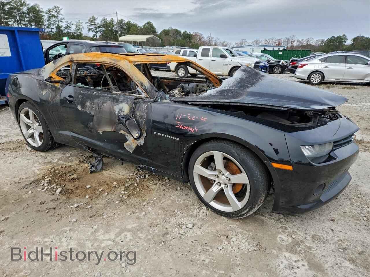 2014 CHEVROLET CAMARO - VIN: 2G1FA1E32E9160693 - Фото 4