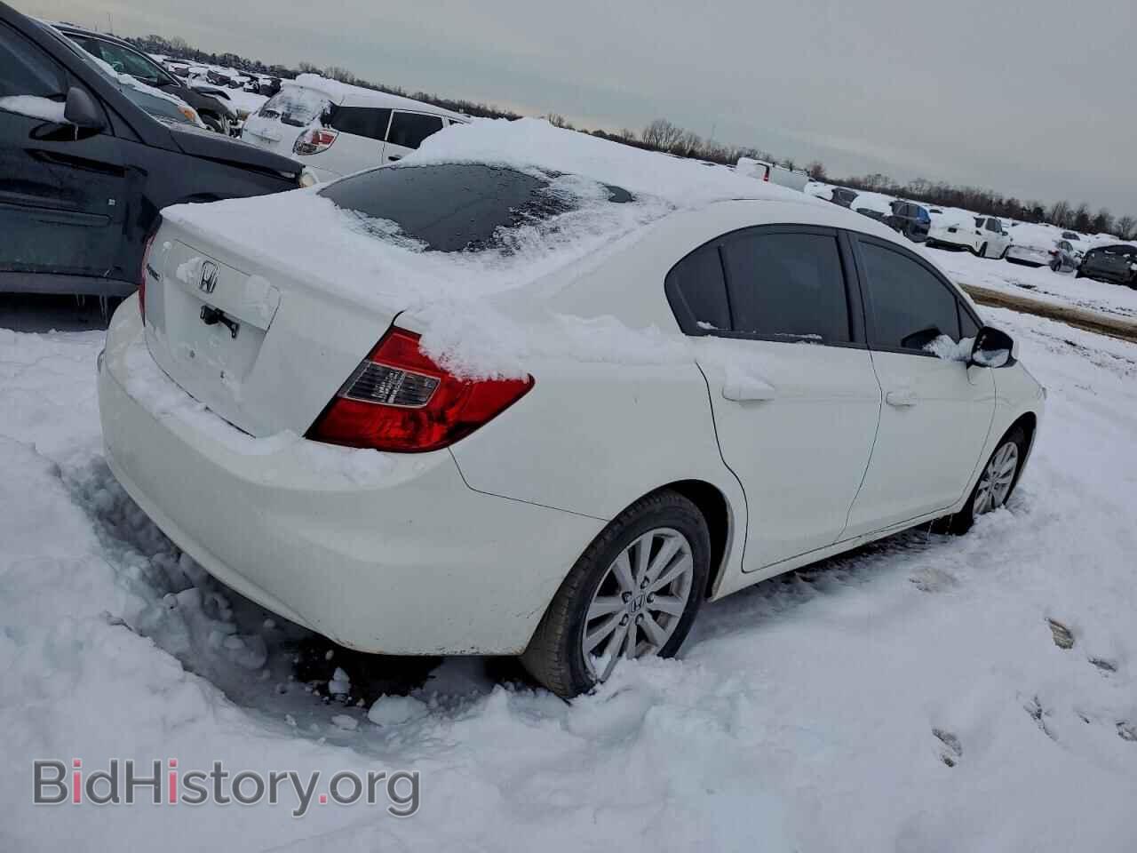 2012 HONDA CIVIC - VIN: 19XFB2F89CE378424 - Фото 3
