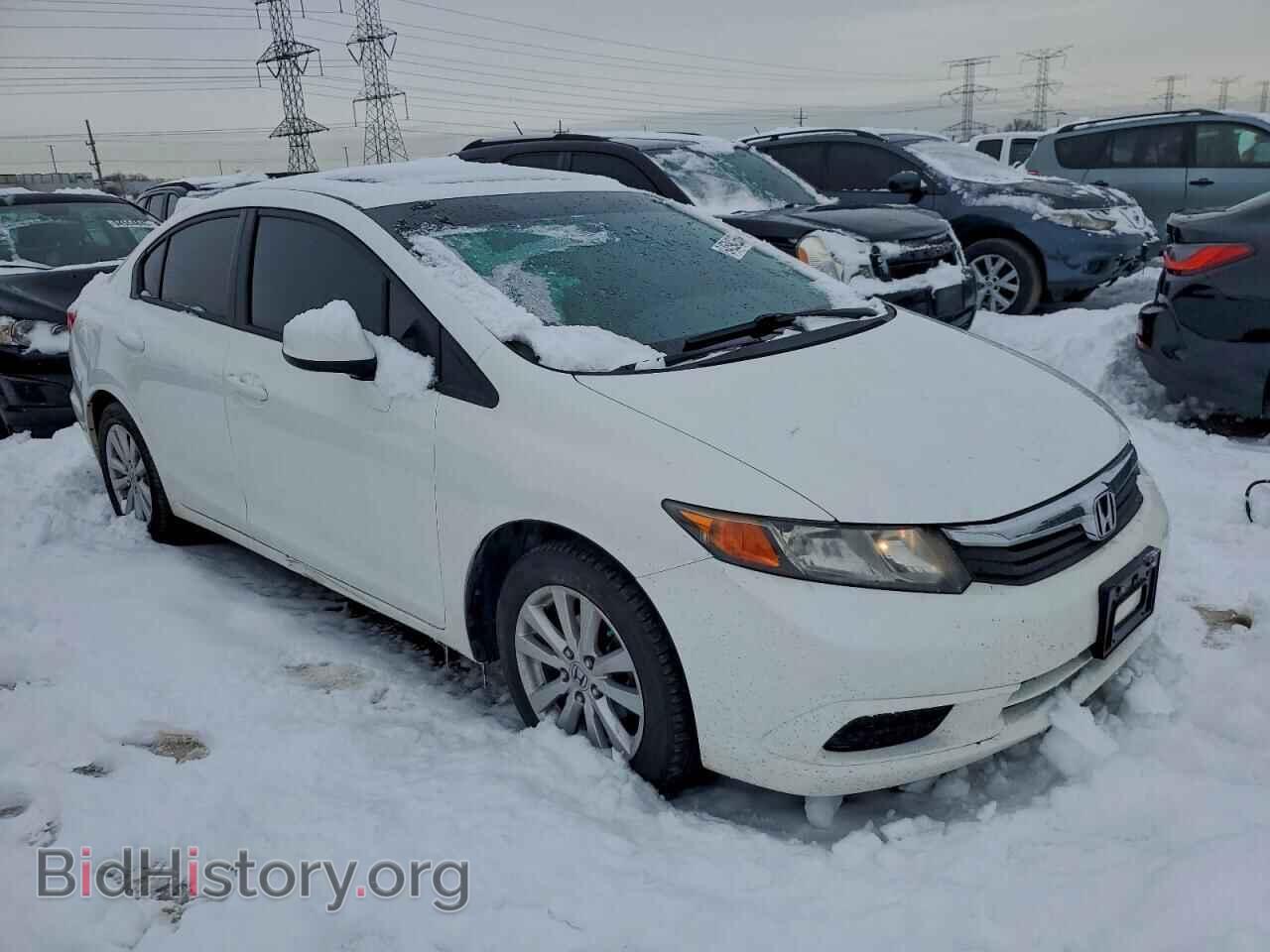 2012 HONDA CIVIC - VIN: 19XFB2F89CE378424 - Фото 4
