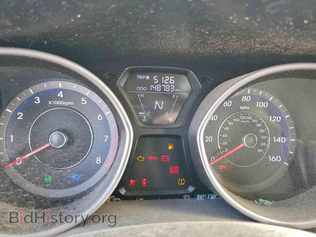 2013 HYUNDAI ELANTRA - VIN: KMHDH4AEXDU779512 - Photo 9