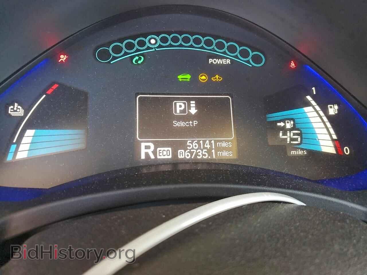 2015 NISSAN LEAF - VIN: 1N4AZ0CP6FC323078 - Фото 9
