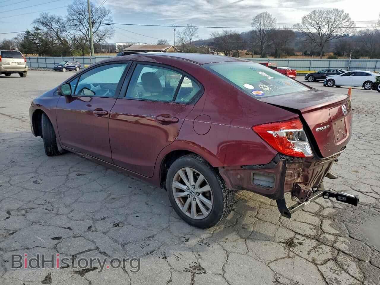 2012 HONDA CIVIC - VIN: 2HGFB2F92CH534186 - Фото 2