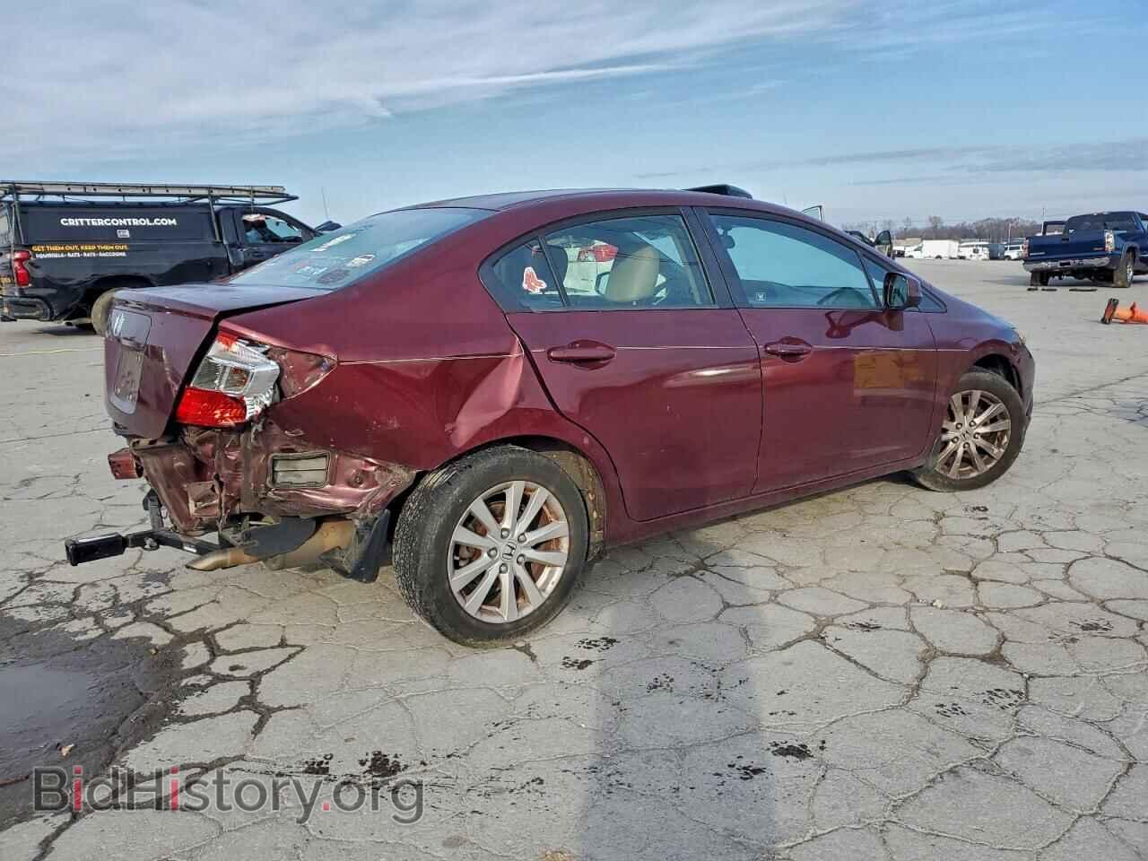 2012 HONDA CIVIC - VIN: 2HGFB2F92CH534186 - Фото 3