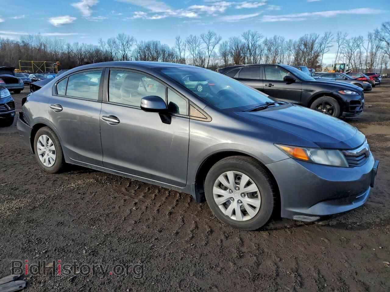 2012 HONDA CIVIC - VIN: 2HGFB2F57CH314037 - Фото 4