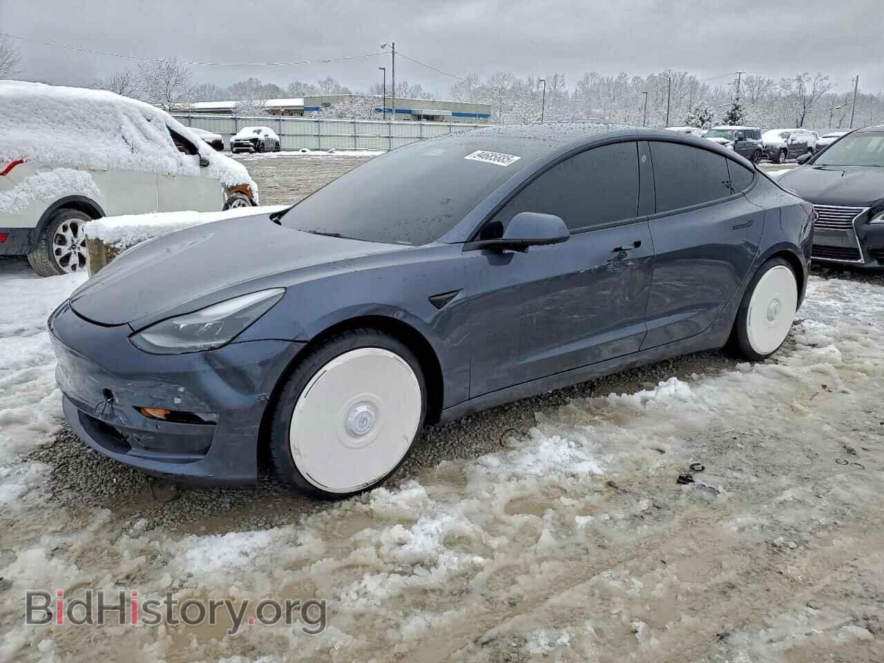 Photo 5YJ3E1EC8NF259853 - TESLA MODEL 3 2022