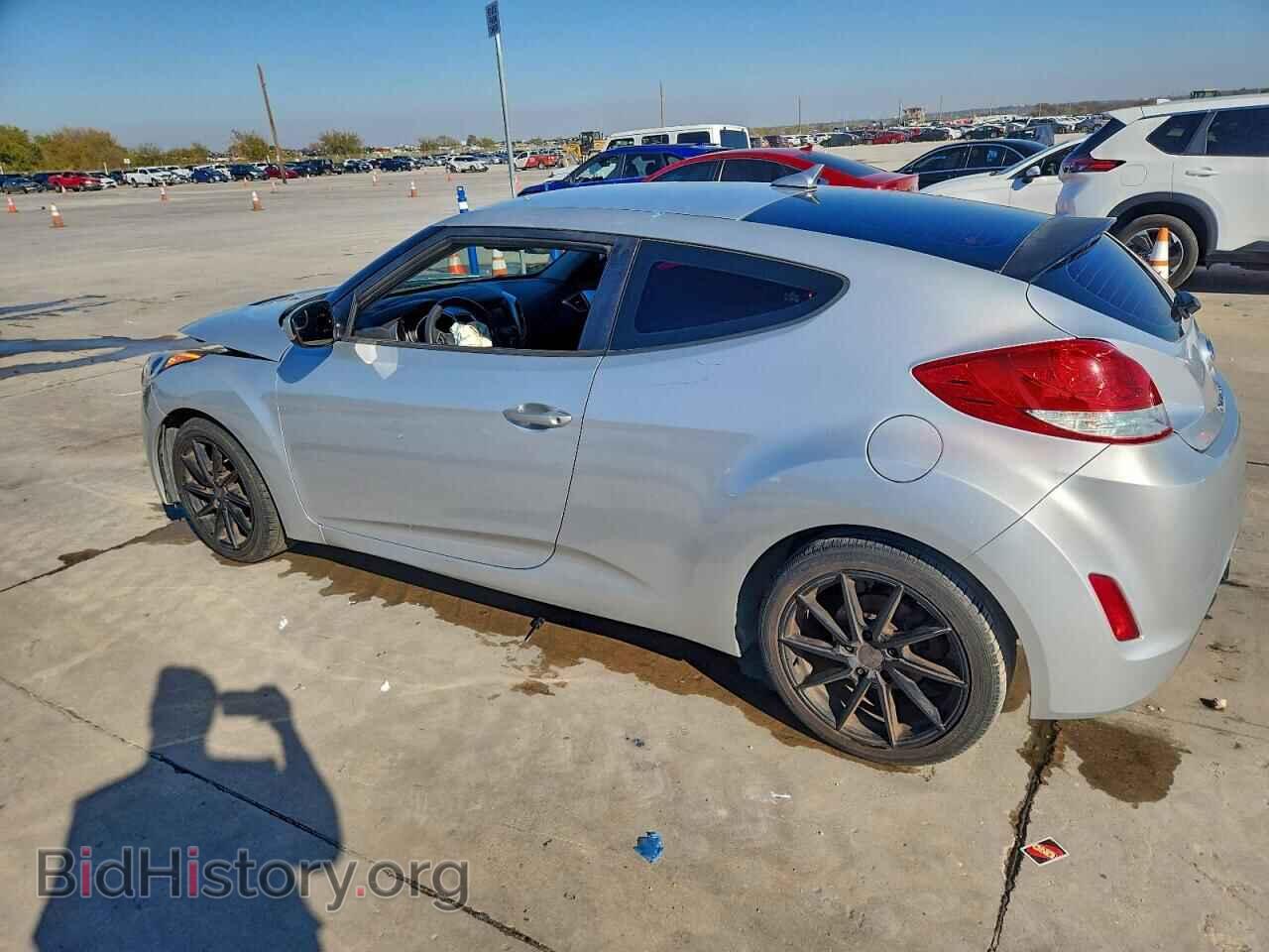 2014 HYUNDAI VELOSTER - VIN: KMHTC6AD0EU218167 - Фото 2
