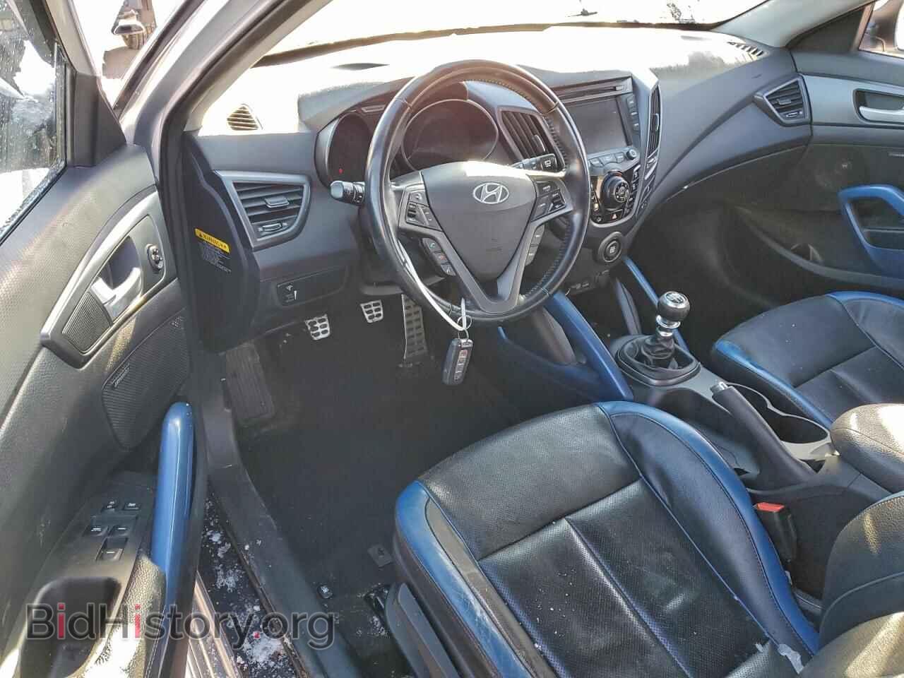 2014 HYUNDAI VELOSTER - VIN: KMHTC6AE6EU197916 - Фото 8