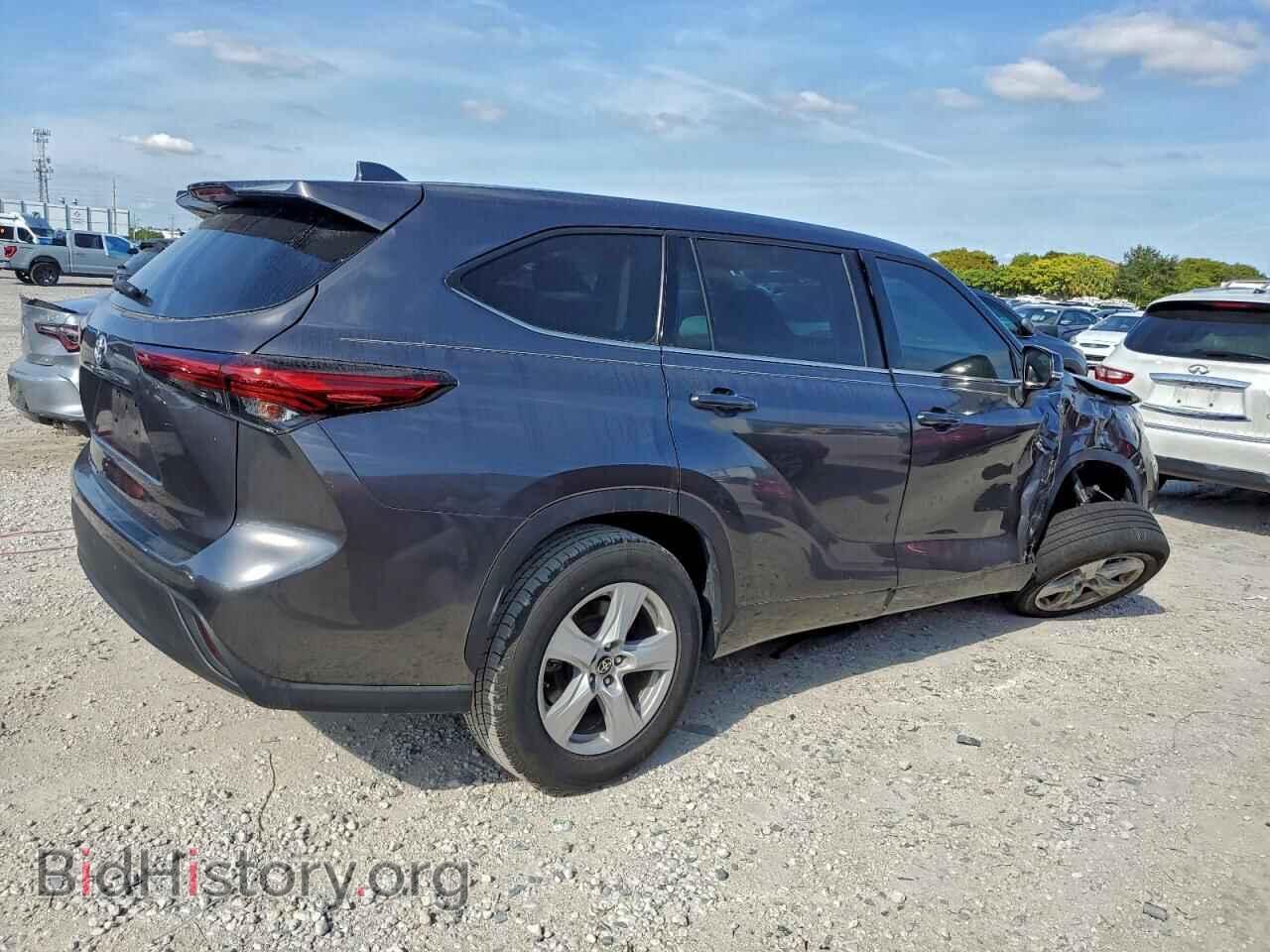 2021 TOYOTA HIGHLANDER - VIN: 5TDCZRAH8MS051065 - Фото 3