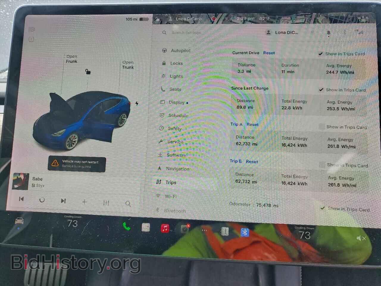 2021 TESLA MODEL 3 - VIN: 5YJ3E1EC3MF981150 - Photo 9