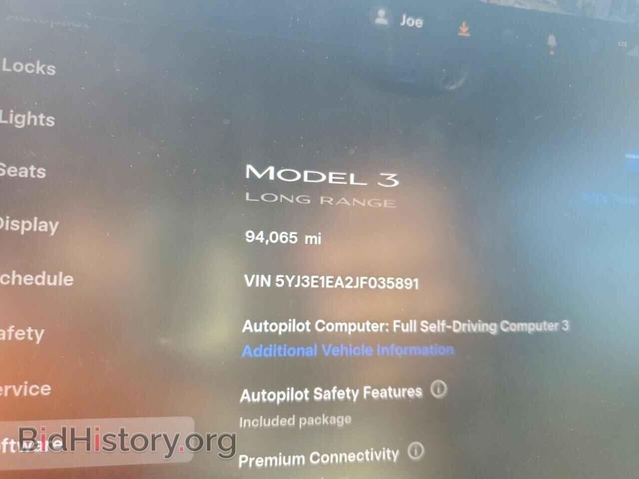 2018 TESLA MODEL 3 - VIN: 5YJ3E1EA2JF035891 - Photo 9