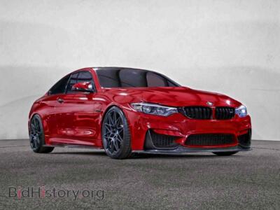 2020 BMW M4, красный — VIN WBS4Y9C01LFJ62949, Copart