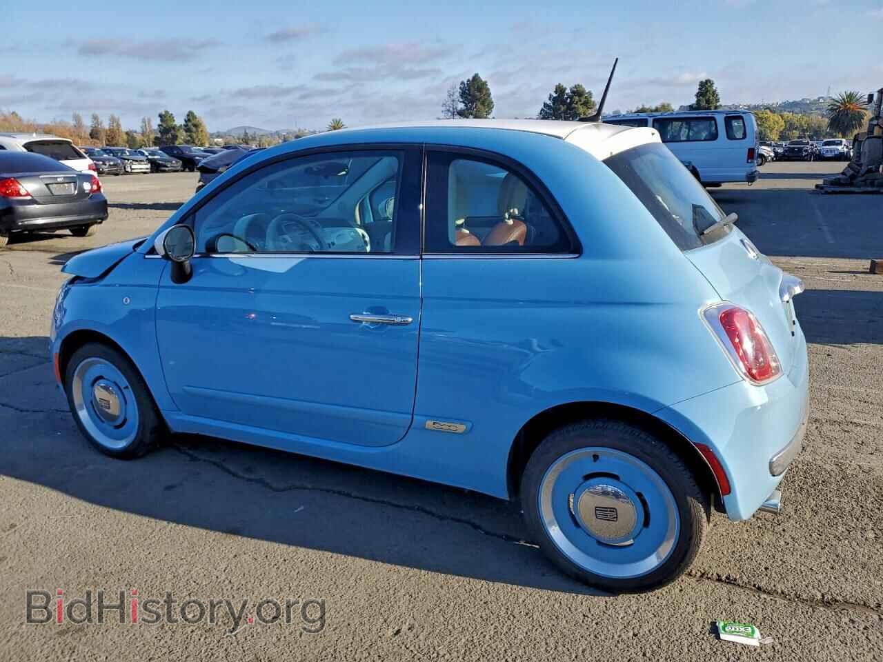 2015 FIAT 500 - VIN: 3C3CFFCR3FT555968 - Фото 2