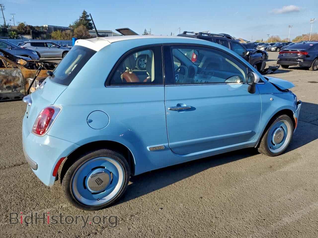 2015 FIAT 500 - VIN: 3C3CFFCR3FT555968 - Фото 3