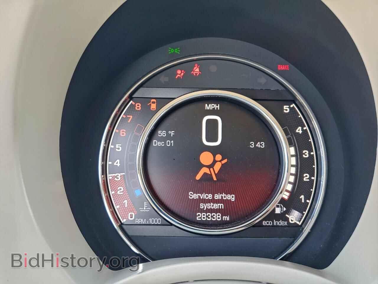 2015 FIAT 500 - VIN: 3C3CFFCR3FT555968 - Фото 9