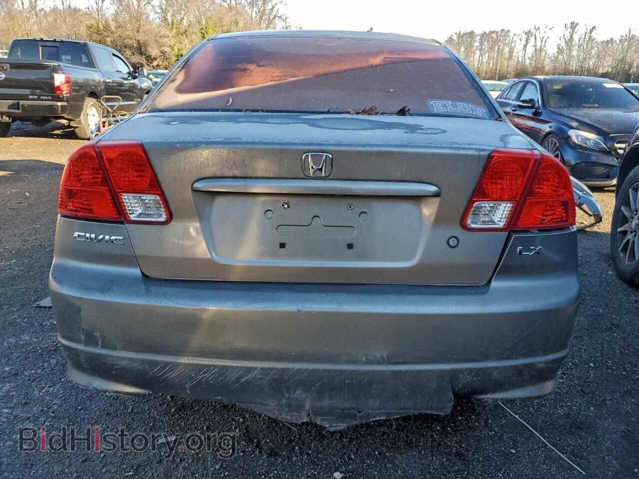 2005 HONDA CIVIC - VIN: JHMES165X5S007749 - Фото 6