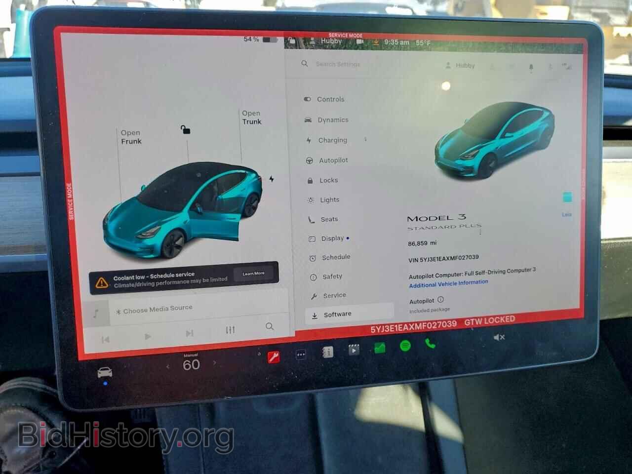 2021 TESLA MODEL 3 - VIN: 5YJ3E1EAXMF027039 - Photo 9