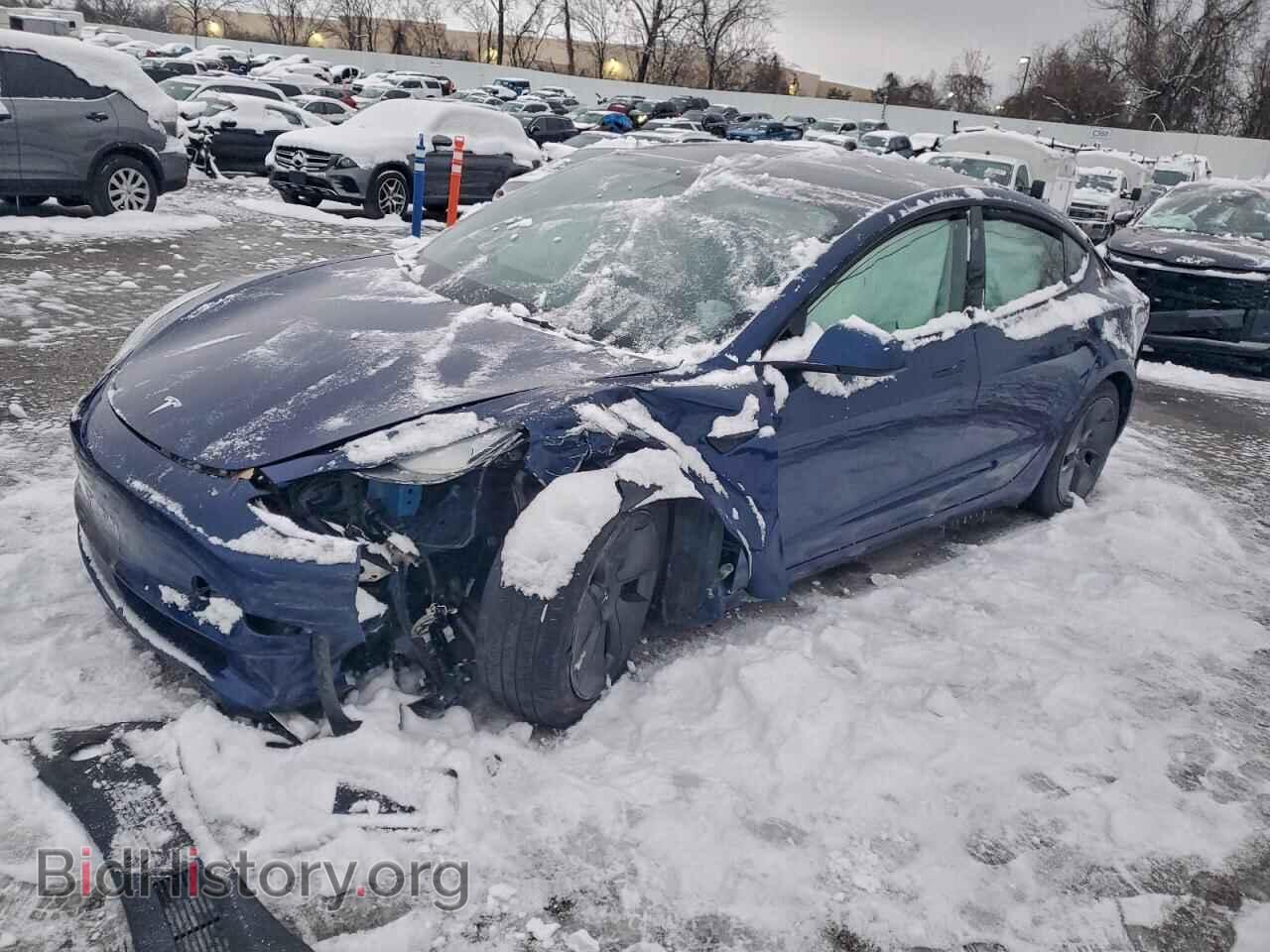 Photo 5YJ3E1EA3NF371524 - TESLA MODEL 3 2022