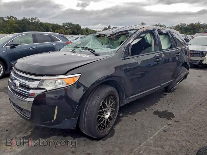 2013 Ford EDGE SEL (VIN 2FMDK3JC8DBB56535) — фото 1 из 14, Copart, повреждение: опрокидывание