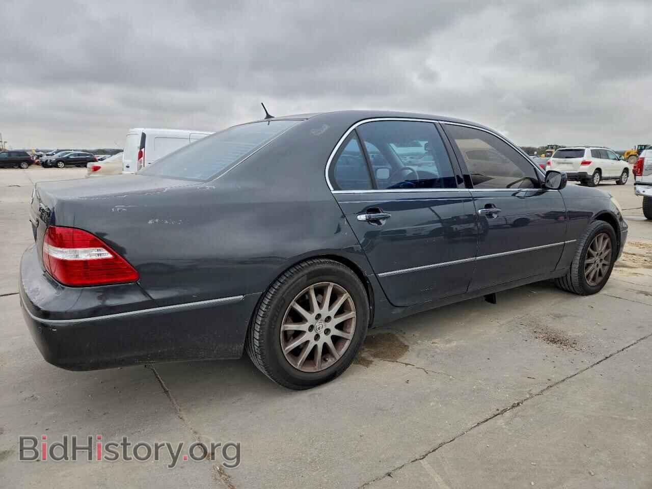 2005 LEXUS LS430 - VIN: JTHBN36F155028096 - Фото 3