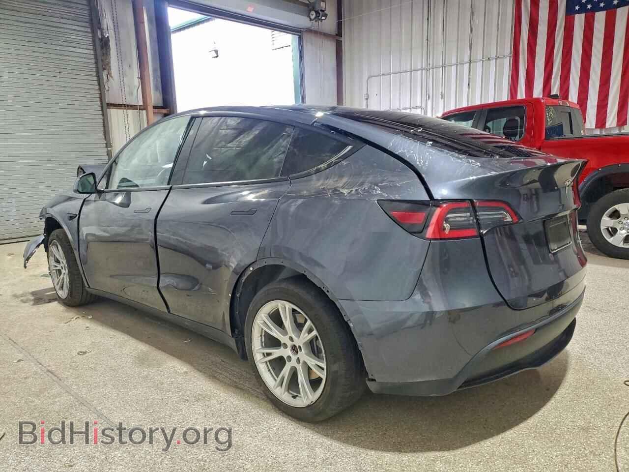 2021 TESLA MODEL Y - VIN: 5YJYGDEE9MF073725 - Фото 2
