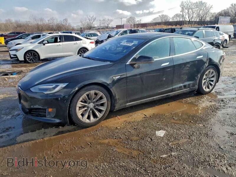 2016 Tesla MODEL S (VIN 5YJSA1E20GF152796) — фото 1 из 14, Copart, повреждение: бок