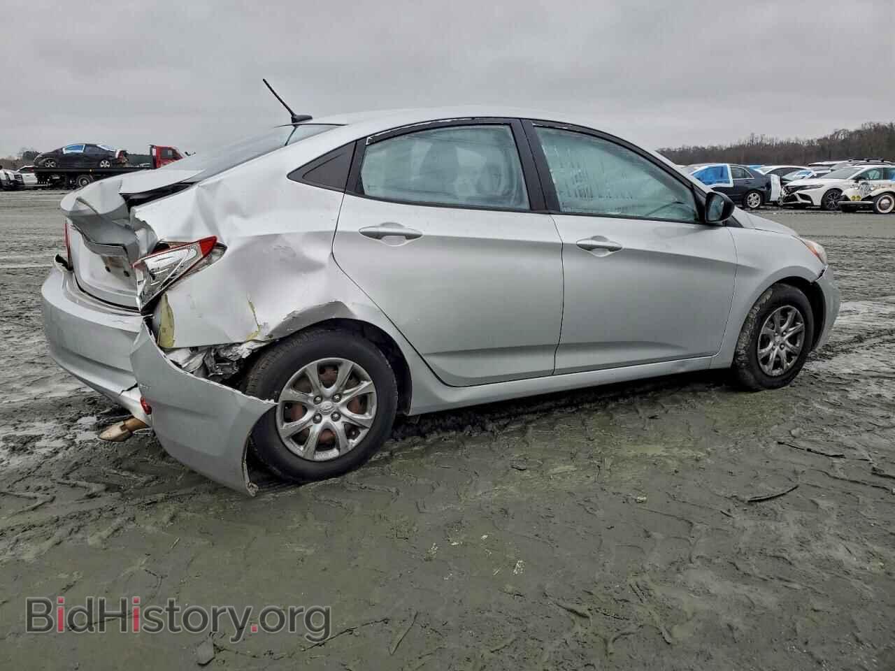 2013 HYUNDAI ACCENT - VIN: KMHCT4AE7DU449501 - Фото 3
