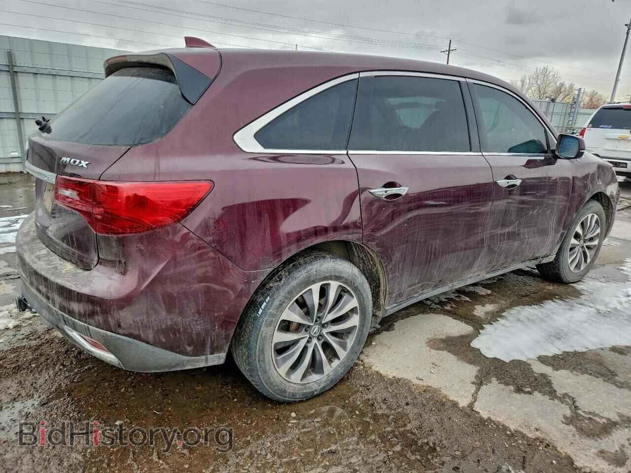 2014 ACURA MDX - VIN: 5FRYD3H48EB020844 - Фото 3