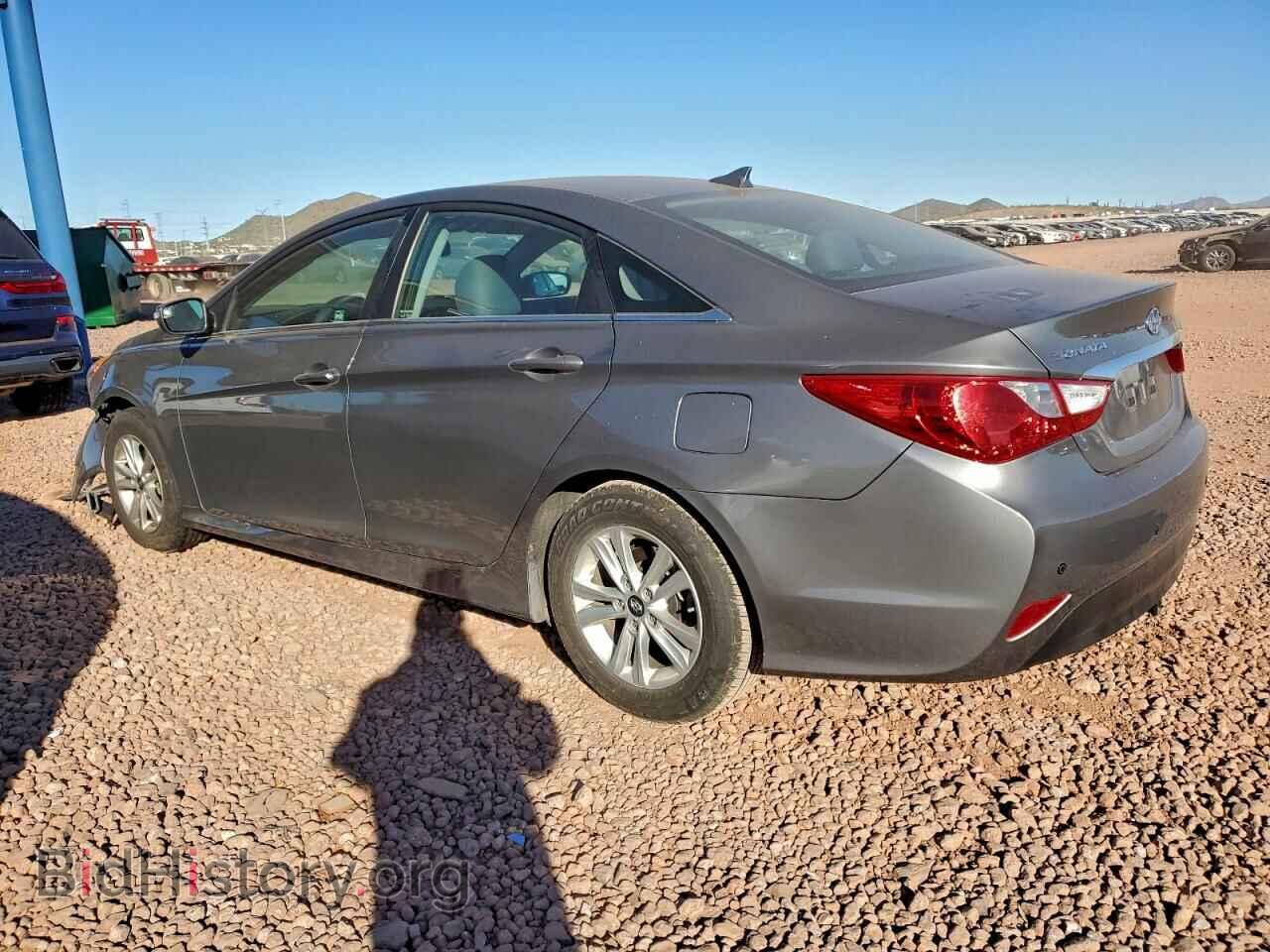 2014 HYUNDAI SONATA - VIN: 5NPEB4AC1EH920648 - Фото 2