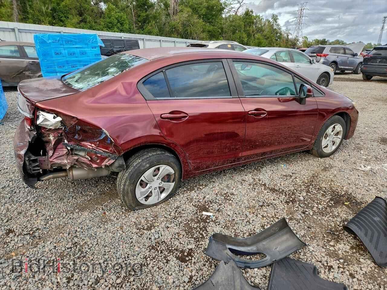 2013 HONDA CIVIC - VIN: 19XFB2F54DE047094 - Фото 3