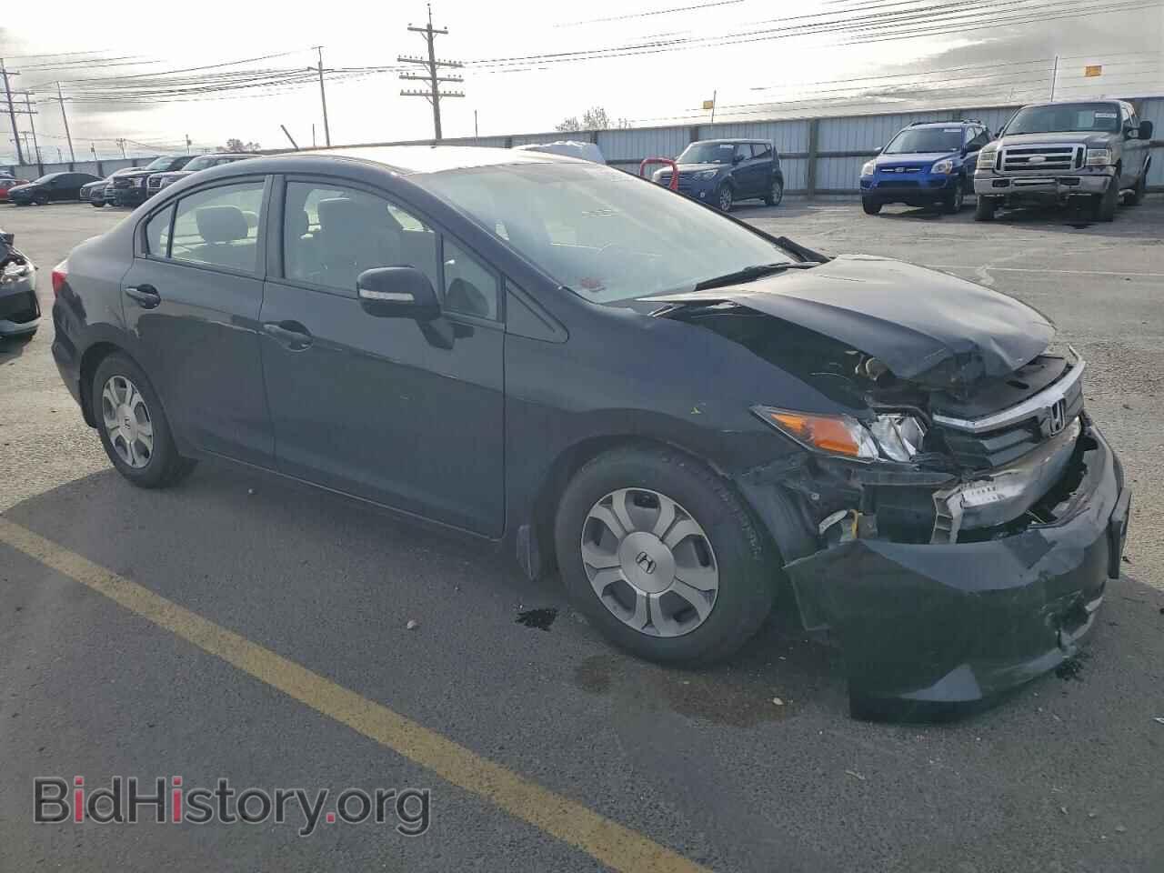 2012 HONDA CIVIC - VIN: JHMFB4F31CS004885 - Фото 4