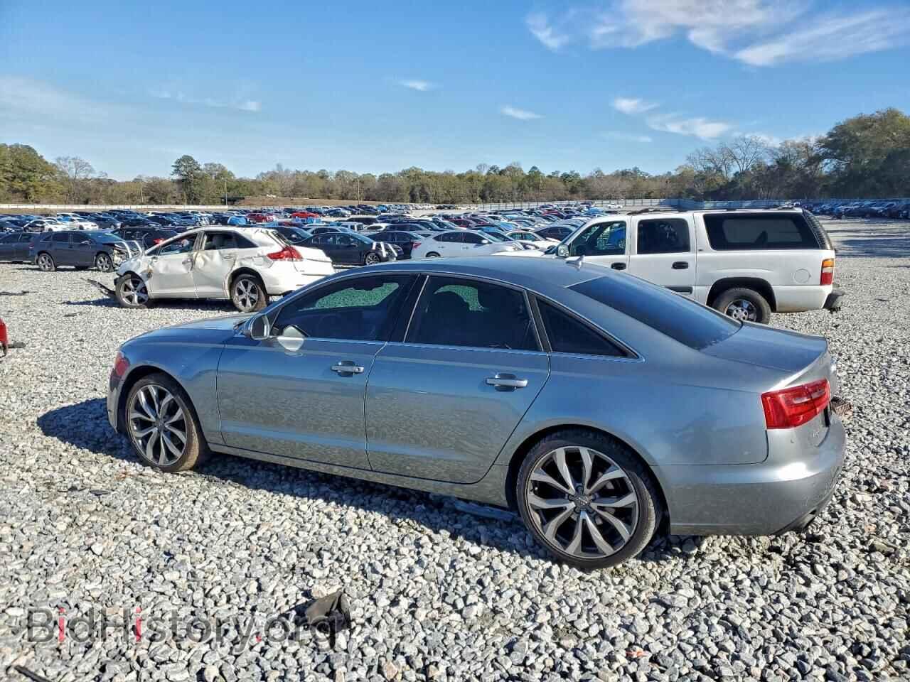 2013 AUDI A6 - VIN: WAUGFAFC8DN028445 - Фото 2