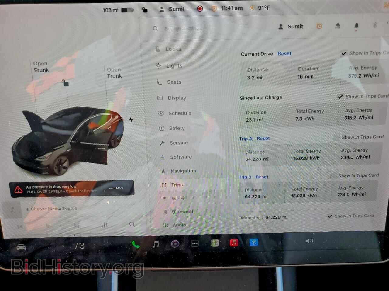 2020 TESLA MODEL 3 - VIN: 5YJ3E1EA9LF643720 - Фото 9