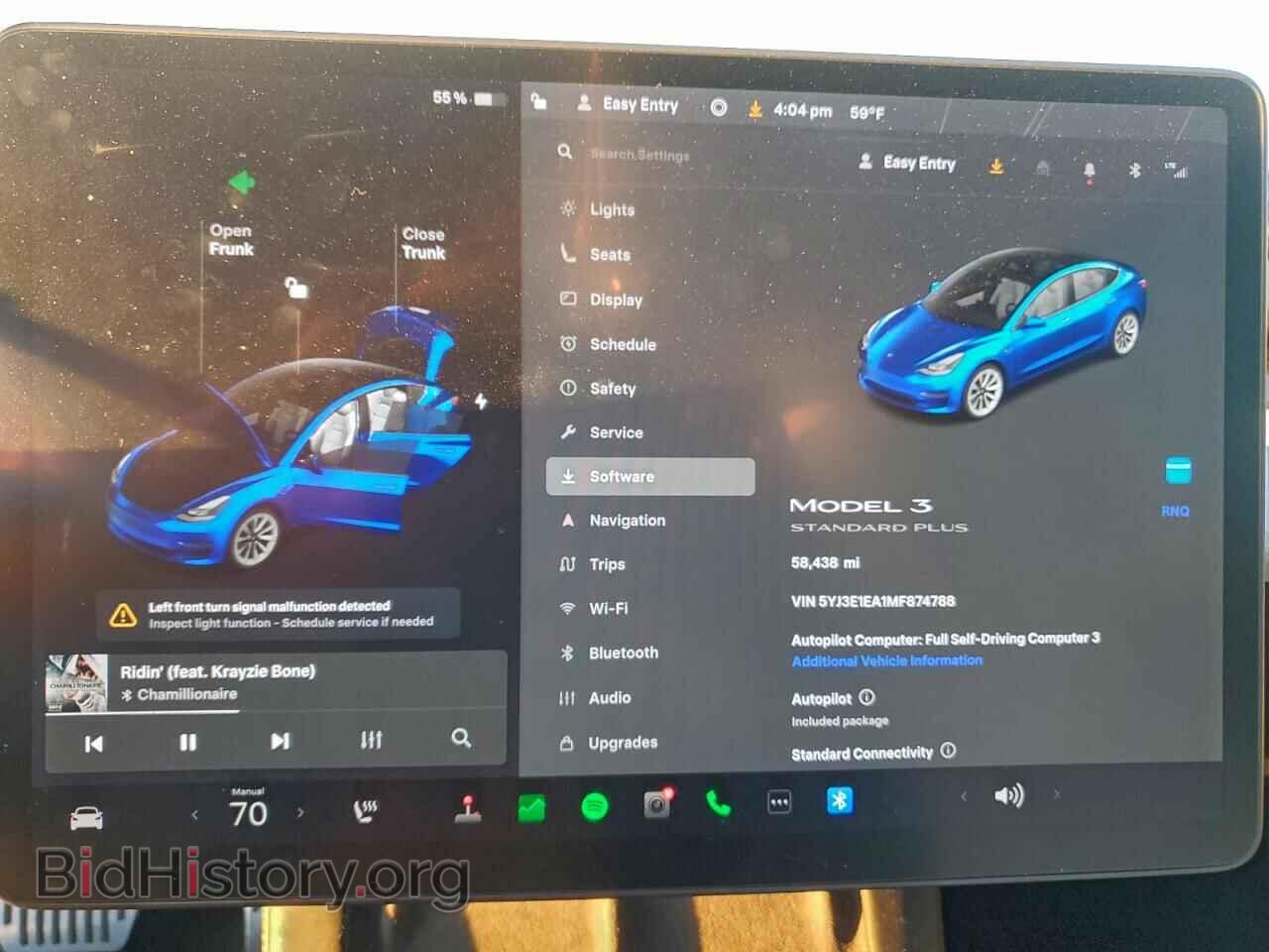 2021 TESLA MODEL 3 - VIN: 5YJ3E1EA1MF874788 - Photo 9