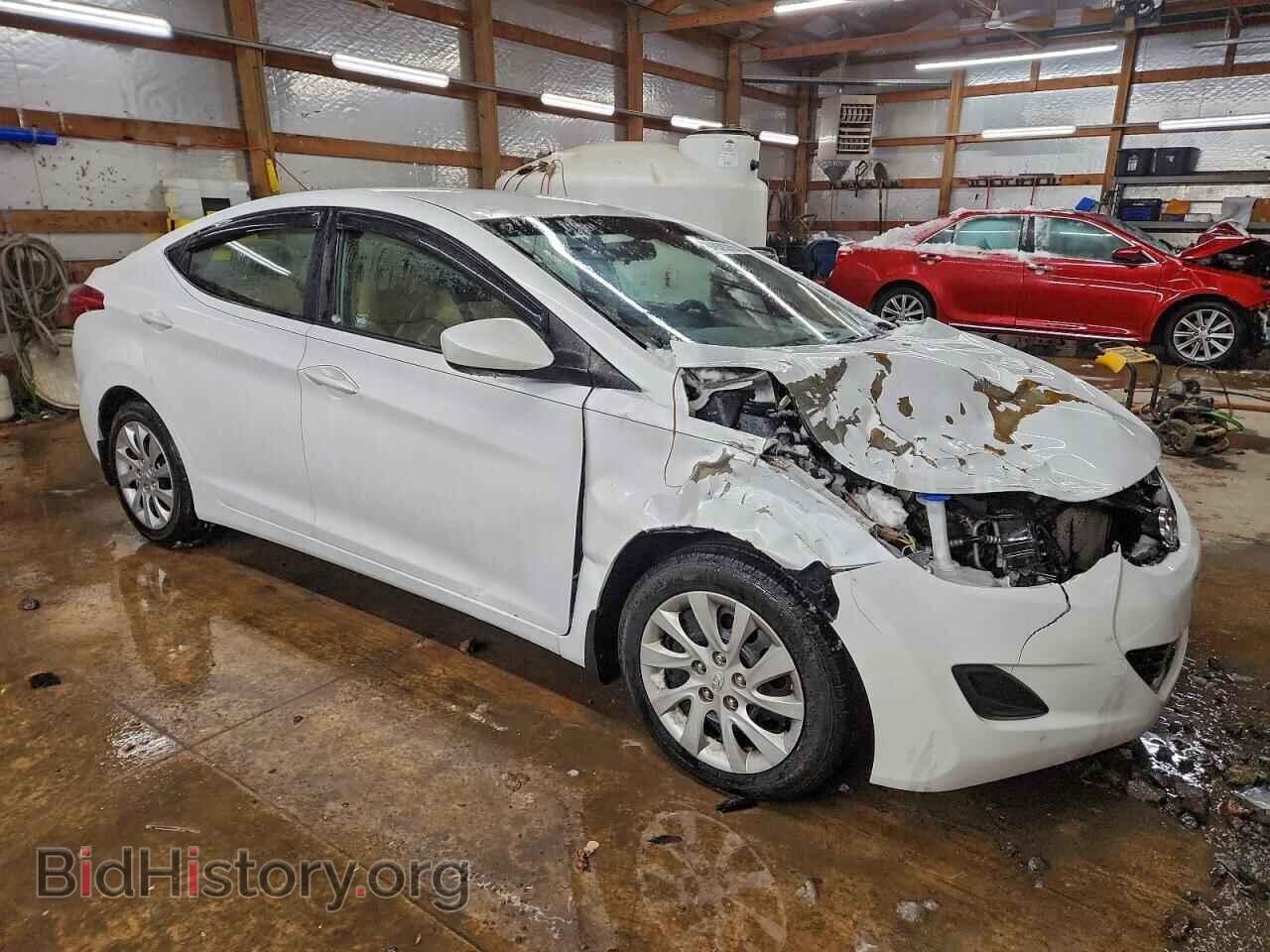 2012 HYUNDAI ELANTRA - VIN: 5NPDH4AE3CH148517 - Фото 4