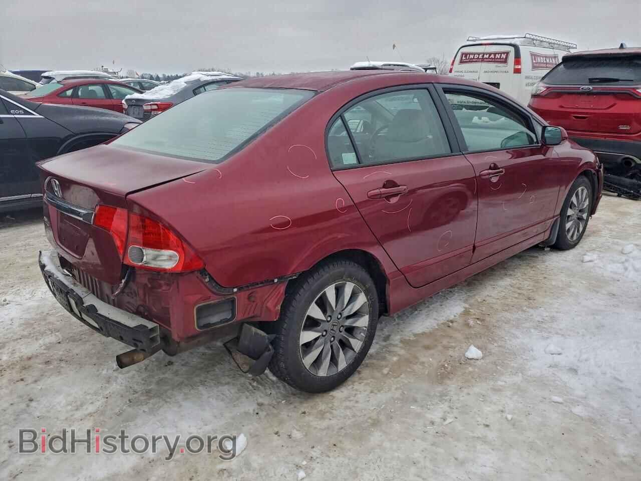2009 HONDA CIVIC - VIN: 19XFA168X9E015703 - Фото 3