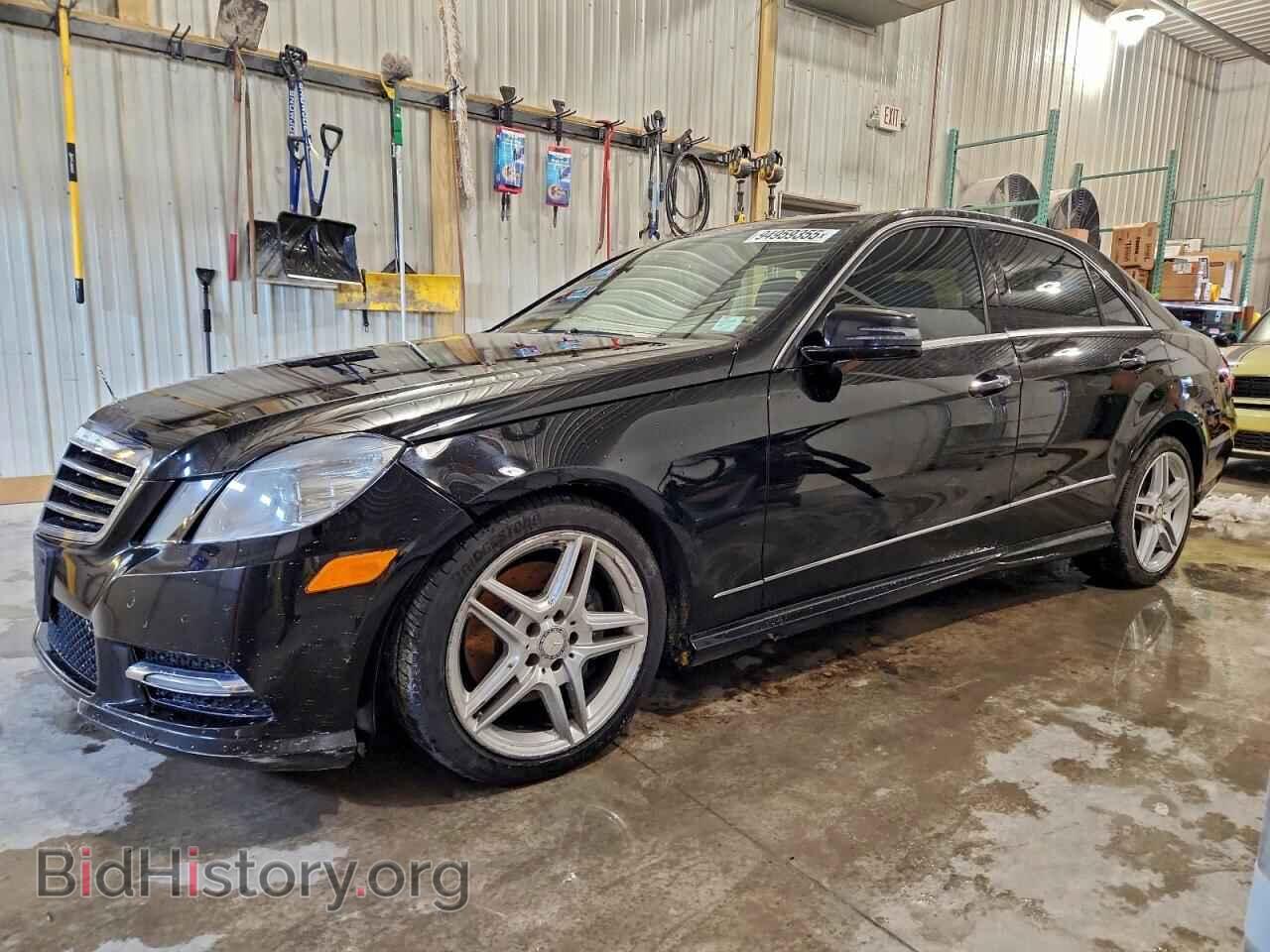 Photo WDDHF8JB7DA734012 - MERCEDES-BENZ E-CLASS 2013