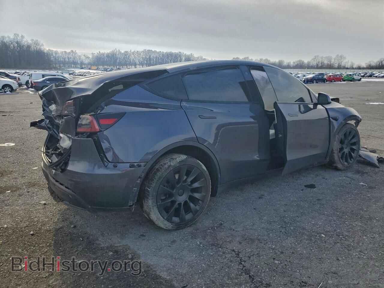 2021 TESLA MODEL Y - VIN: 5YJYGDEE2MF301452 - Фото 3