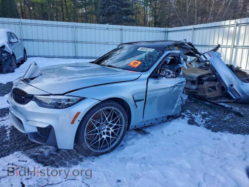 2018 BMW M3 (VIN WBS8M9C51J5J79195) — фото 1 из 12, Copart, повреждение: по всему кузову