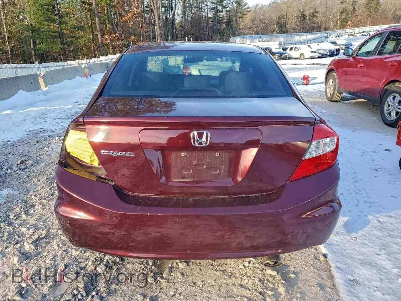 2012 HONDA CIVIC - VIN: 2HGFB2F5XCH554795 - Фото 6