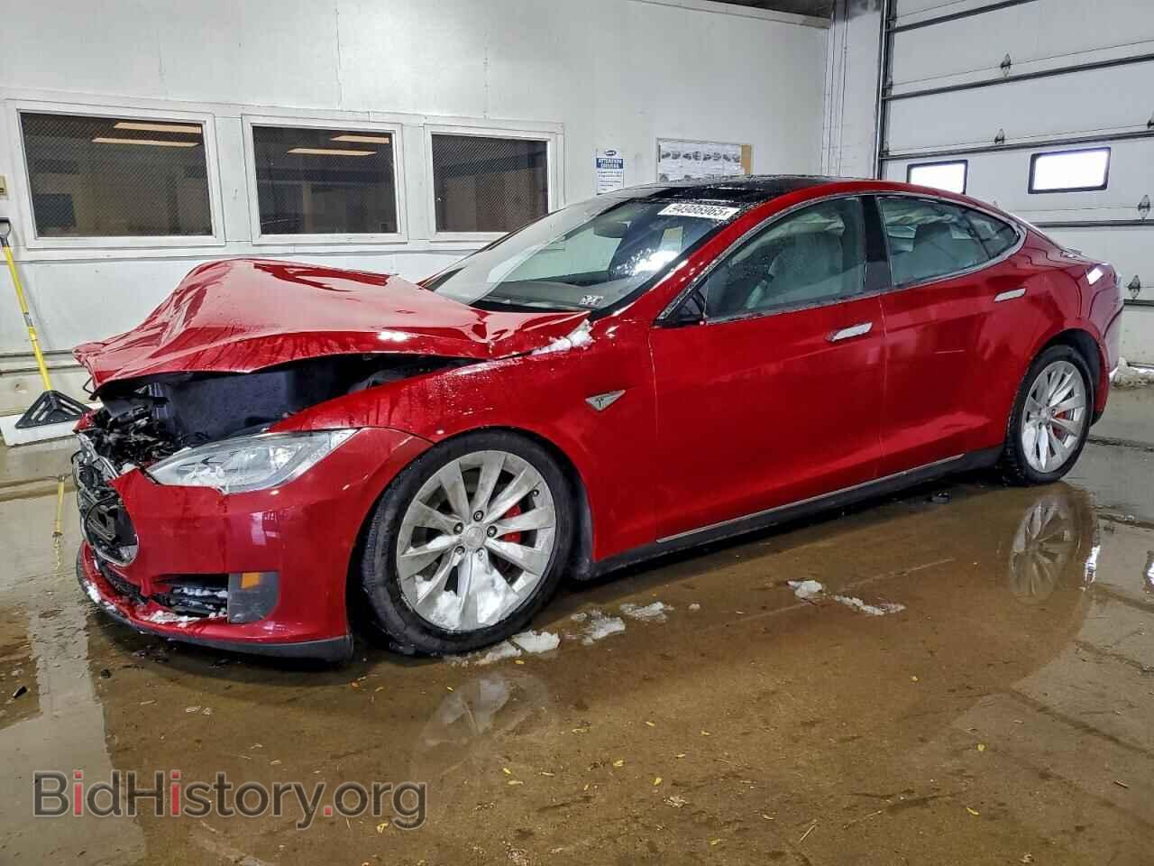Photo 5YJSA1V43FF097373 - TESLA MODEL S 2015