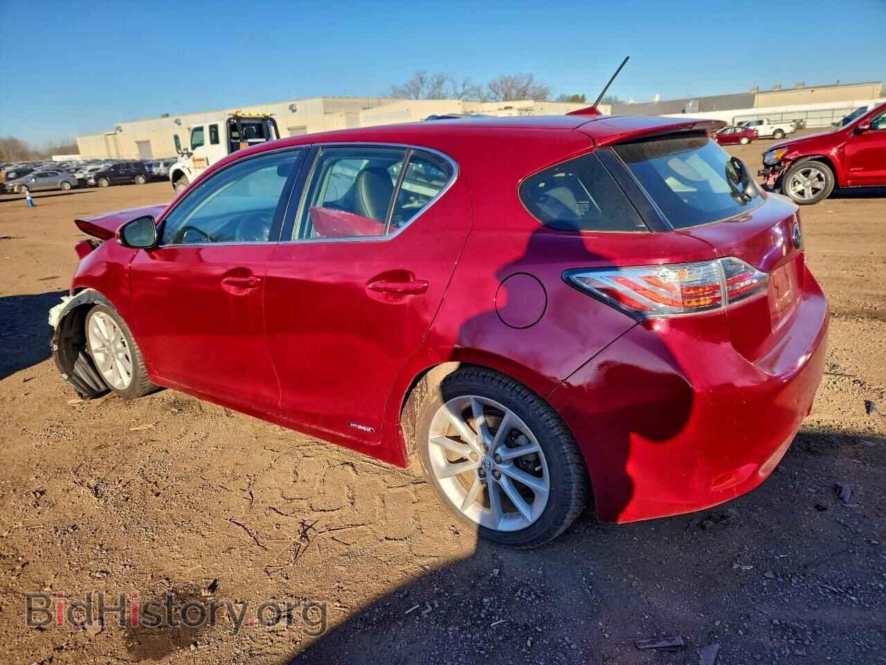 2012 LEXUS CT 200 - VIN: JTHKD5BH3C2068099 - Фото 2