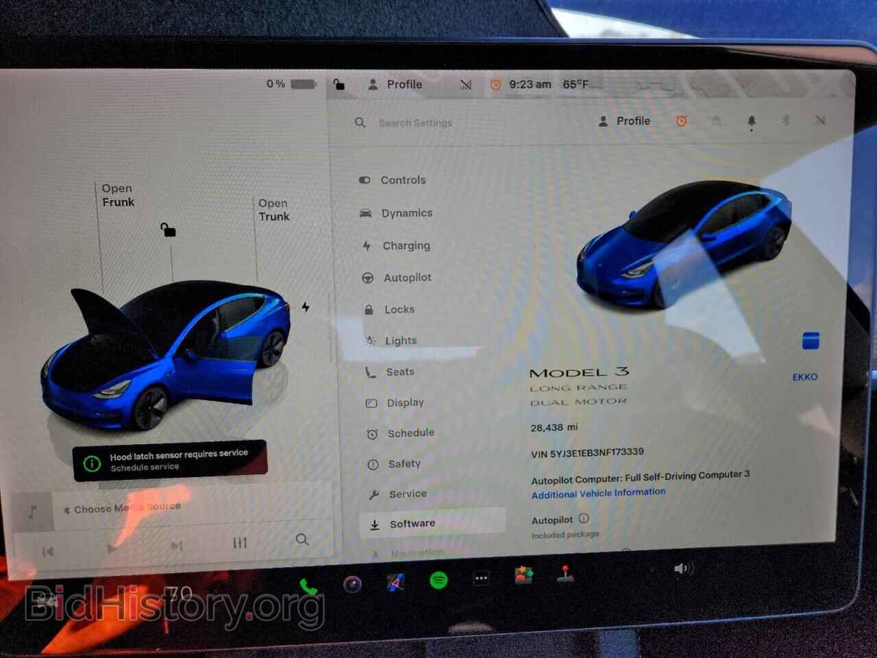 2022 TESLA MODEL 3 - VIN: 5YJ3E1EB3NF173339 - Photo 9
