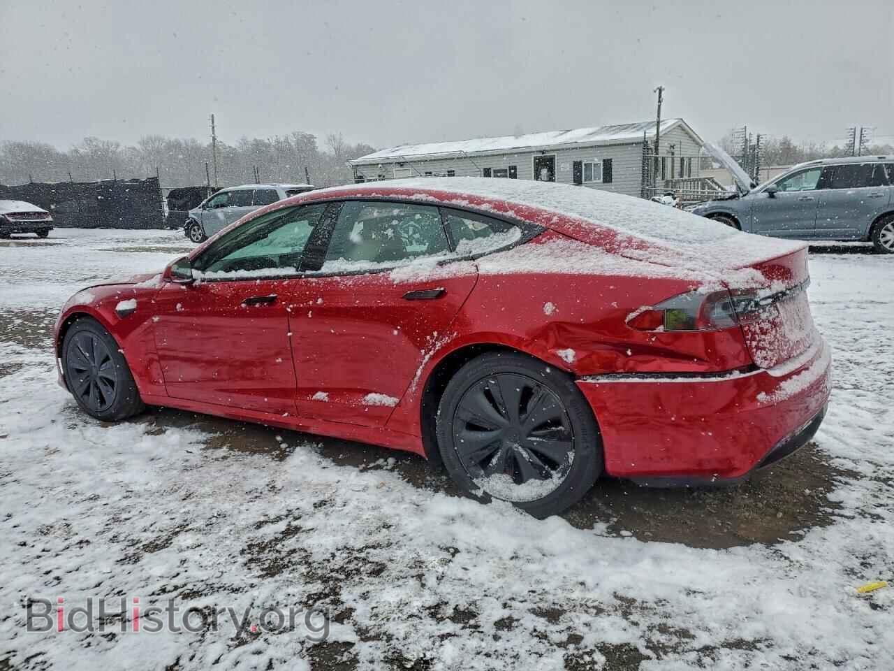 2022 TESLA MODEL S - VIN: 5YJSA1E55NF468914 - Фото 2