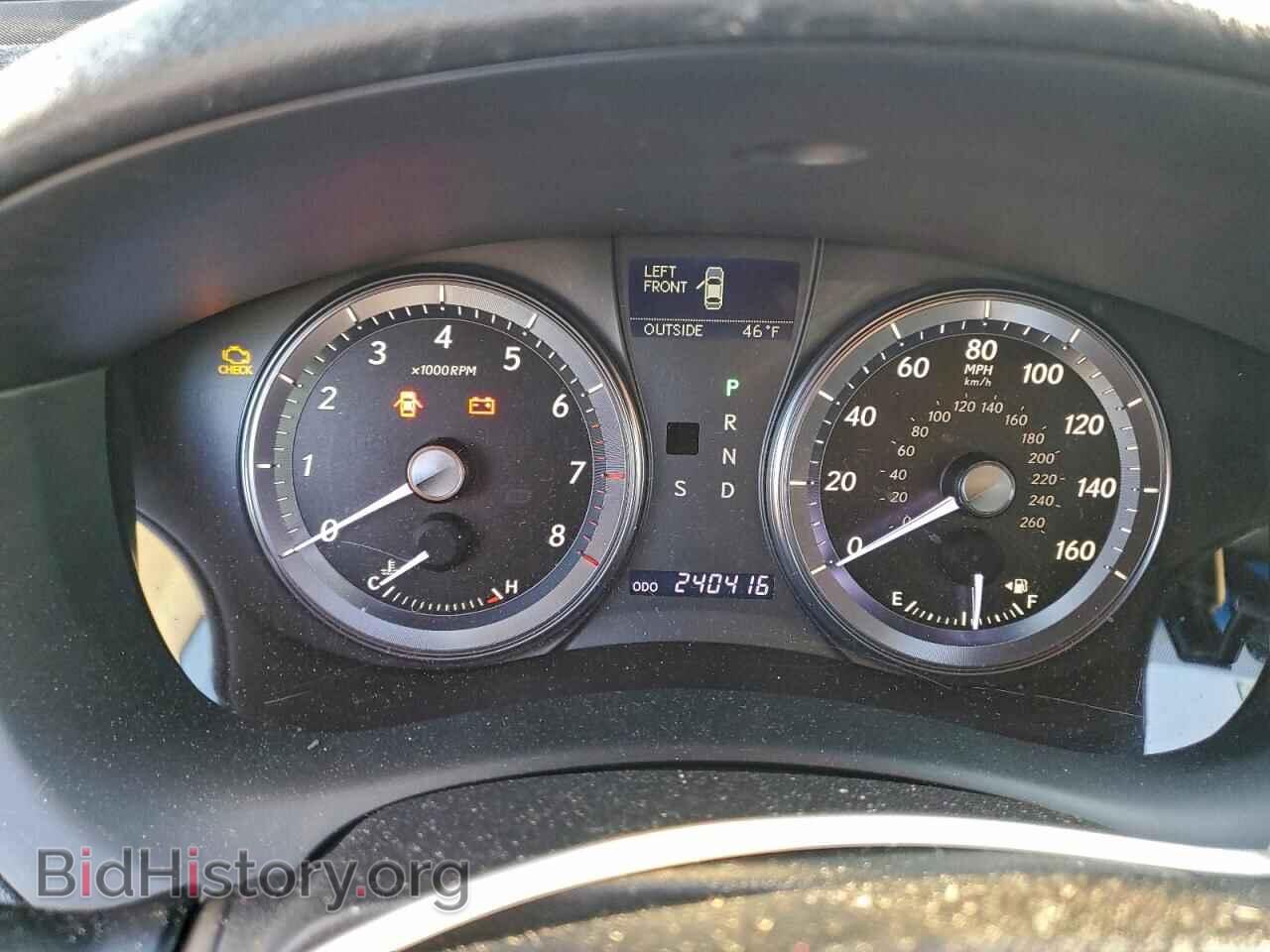 2011 LEXUS ES350 - VIN: JTHBK1EG0B2453765 - Фото 9