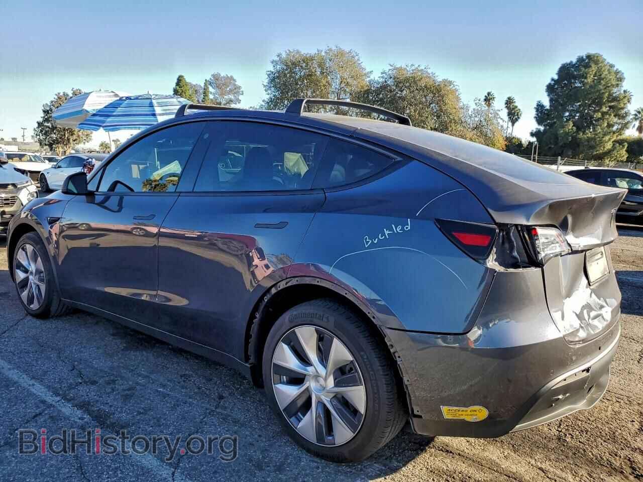 2022 TESLA MODEL Y - VIN: 7SAYGDEEXNF515514 - Фото 2