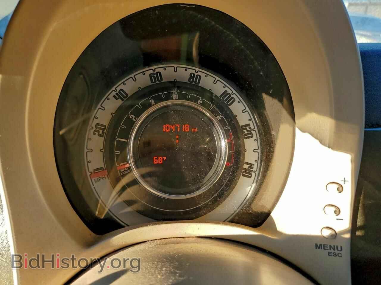 2012 FIAT 500 - VIN: 3C3CFFAR8CT365453 - Фото 9