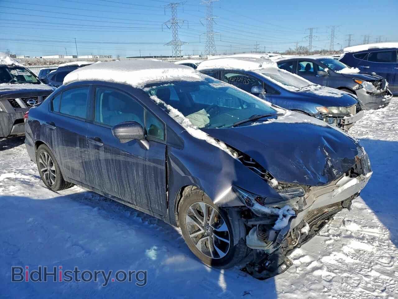 2015 HONDA CIVIC - VIN: 19XFB2F89FE003136 - Фото 4