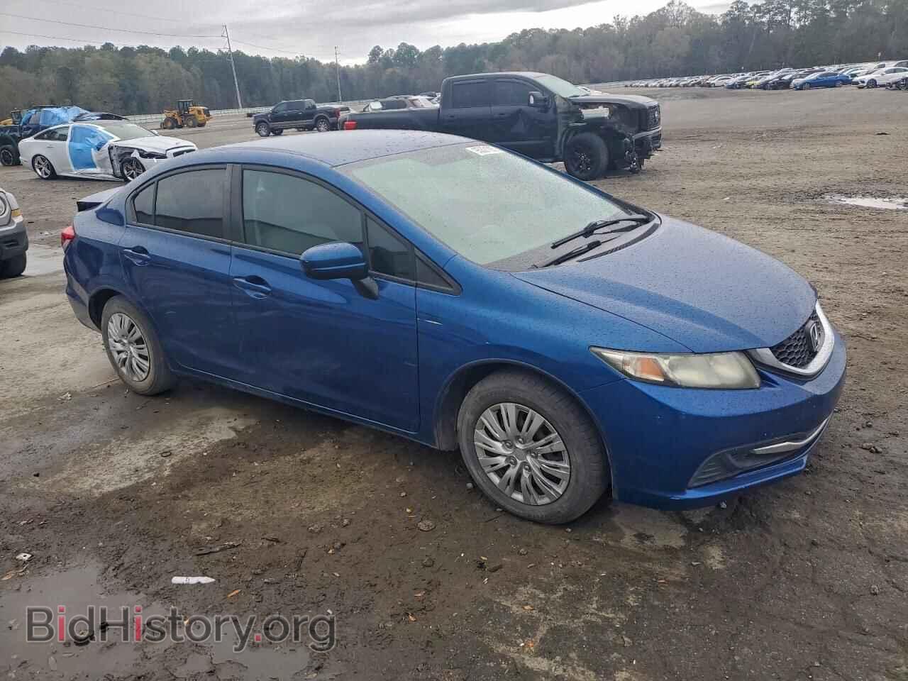 2014 HONDA CIVIC - VIN: 2HGFB2F50EH518875 - Фото 4