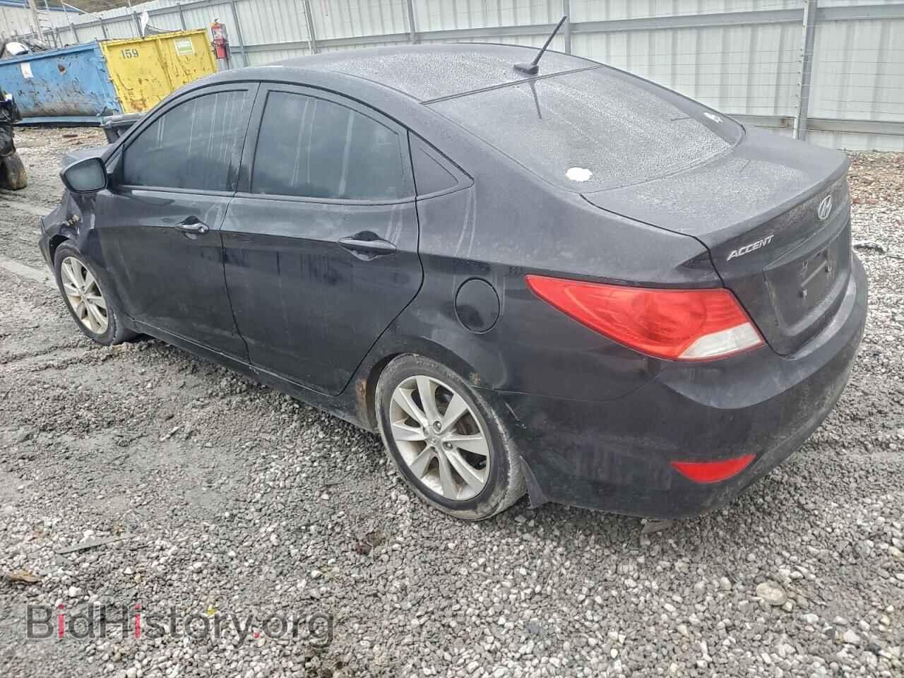 2012 HYUNDAI ACCENT - VIN: KMHCU4AE7CU134886 - Фото 2
