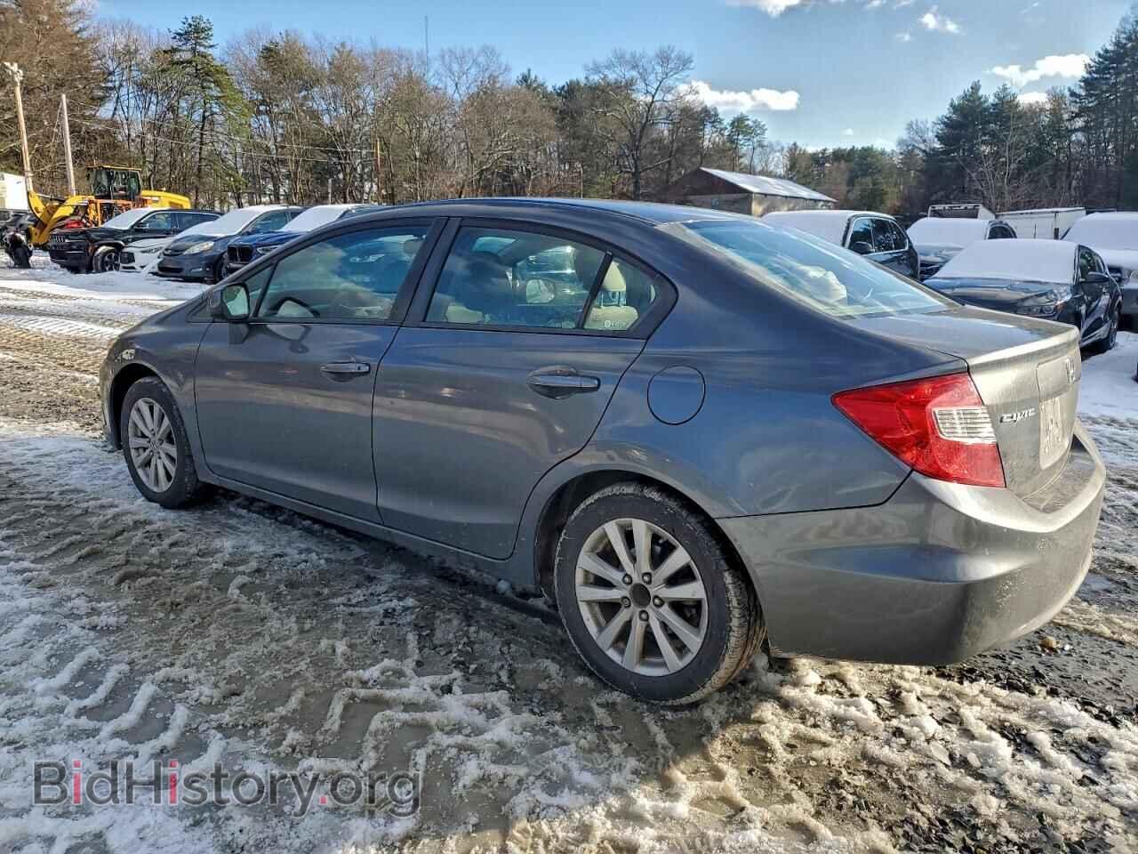 2012 HONDA CIVIC - VIN: 2HGFB2F83CH595490 - Фото 2